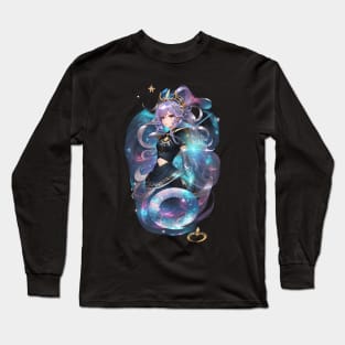 Ophiuchus Symphony: Captivating AI Anime Character Artistic Harmony Long Sleeve T-Shirt